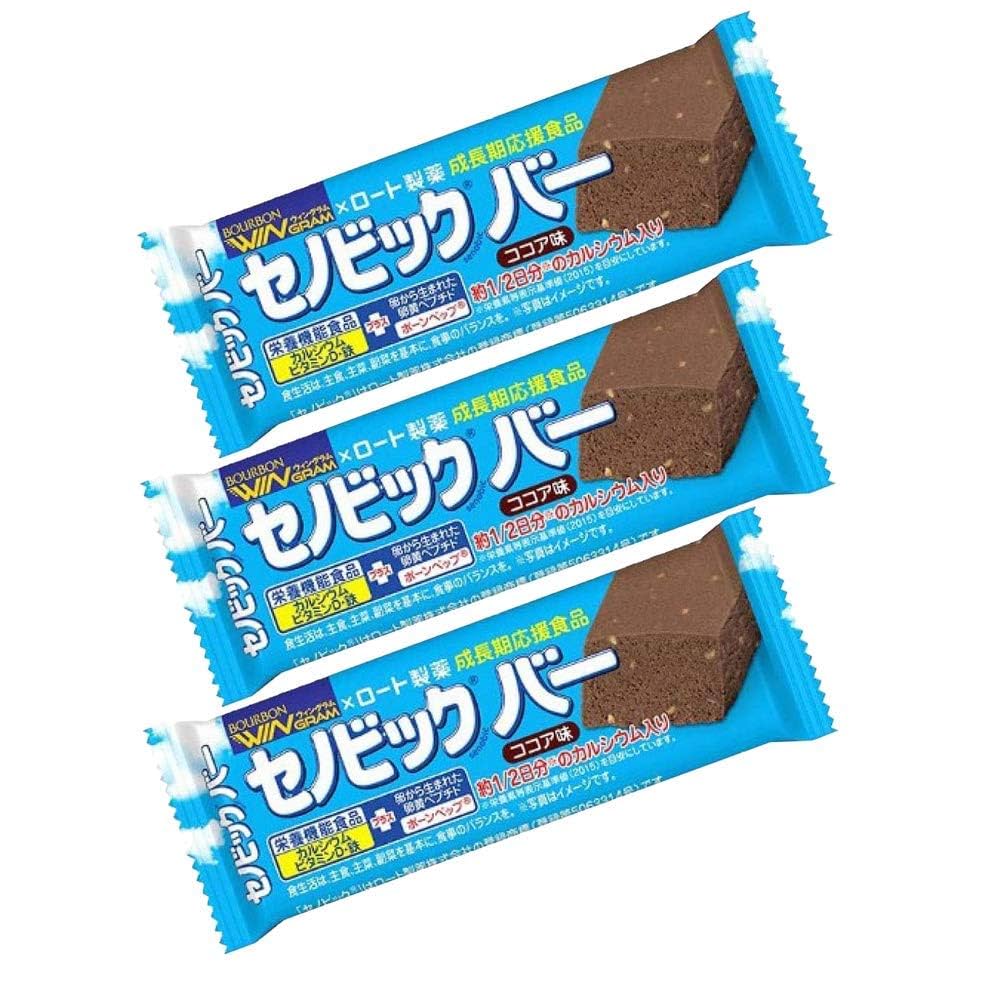 ロート製薬 - セノビックバー ココア味(37g) 108個 Amazon.co.jp: セノビックバーココア味 37g【108本セット